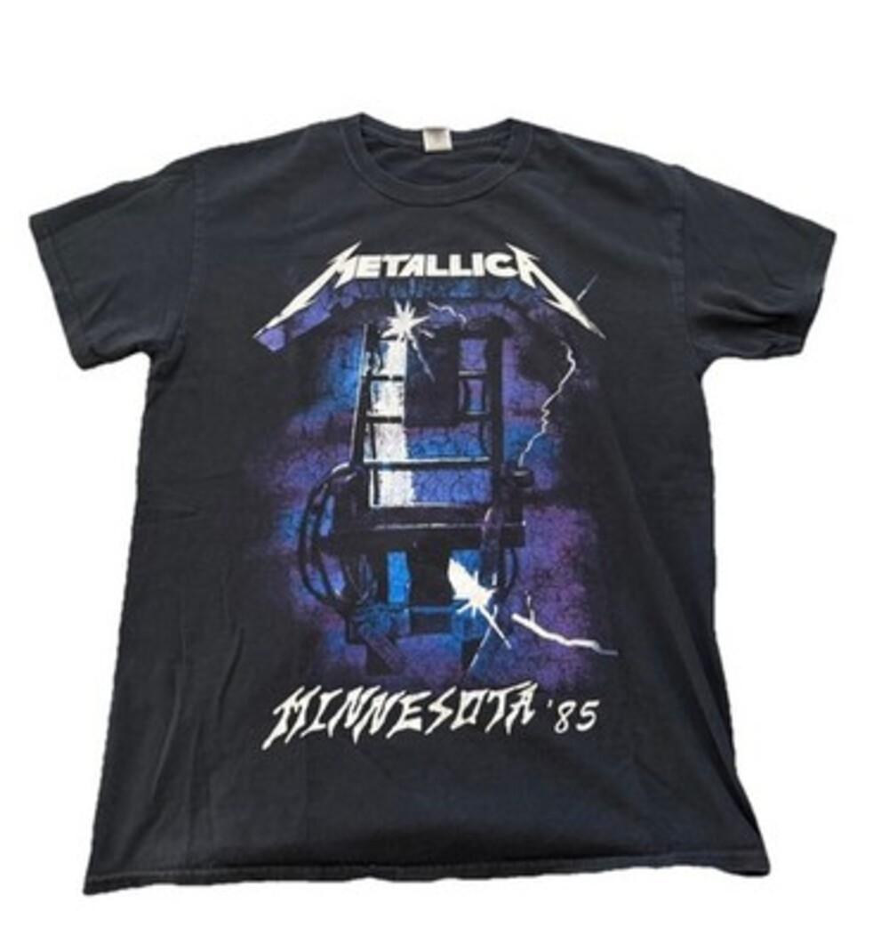 Metallica Minnesota '85 FirstAvenue Concert Graphic T-Shirt Size Medium